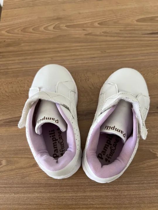 Tênis Pampili Infantil - Tamanho 24 - Foto 4