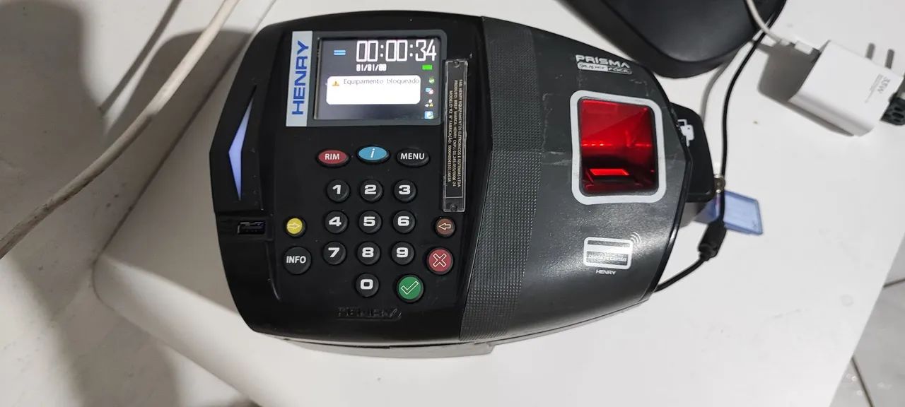 Relógio de ponto Henry 