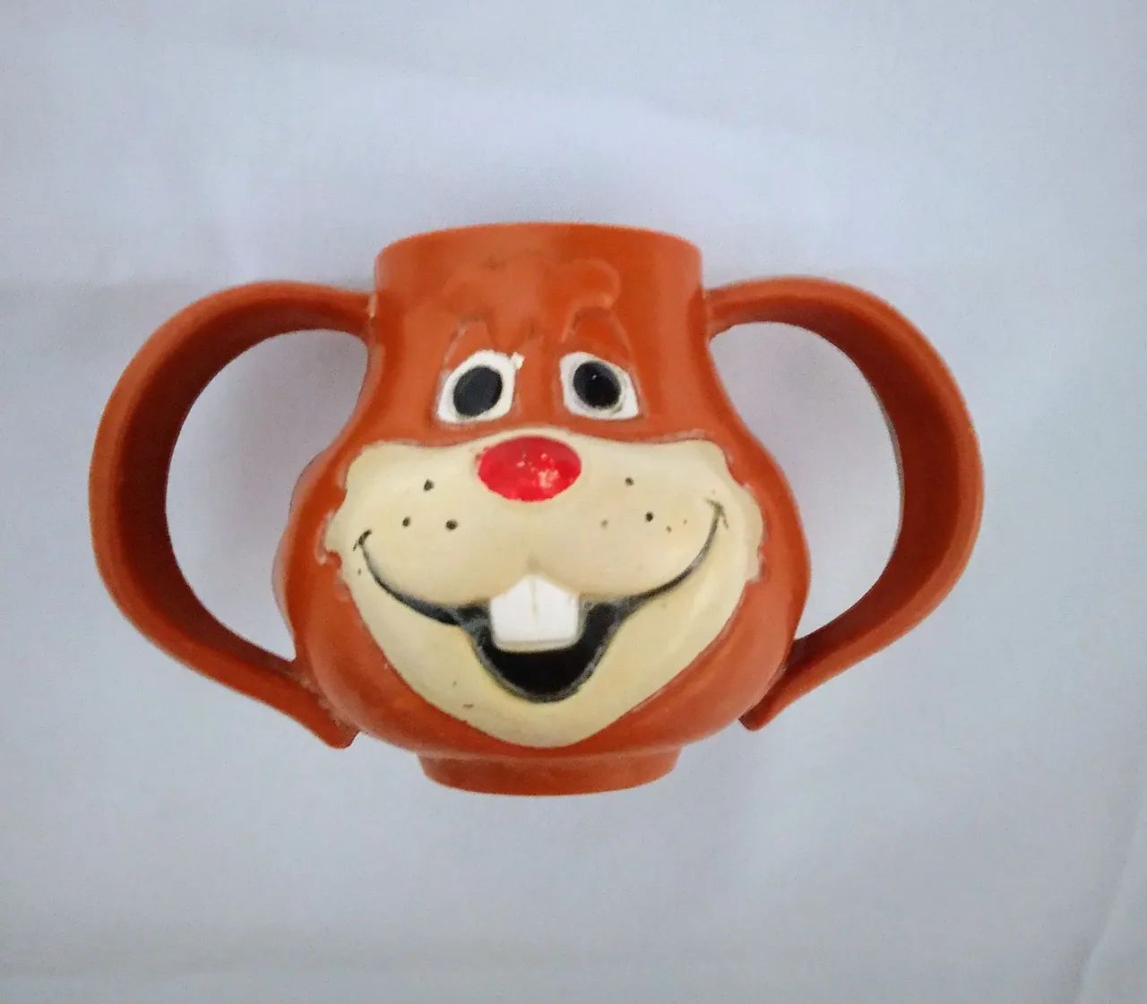 Caneca Quik de plástico antiga anos 80