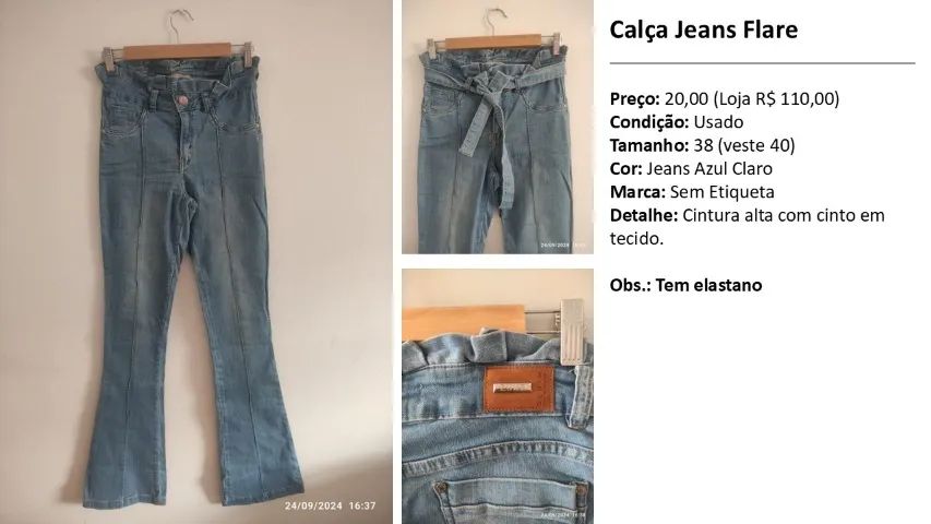 Calça jeans  - Foto 5