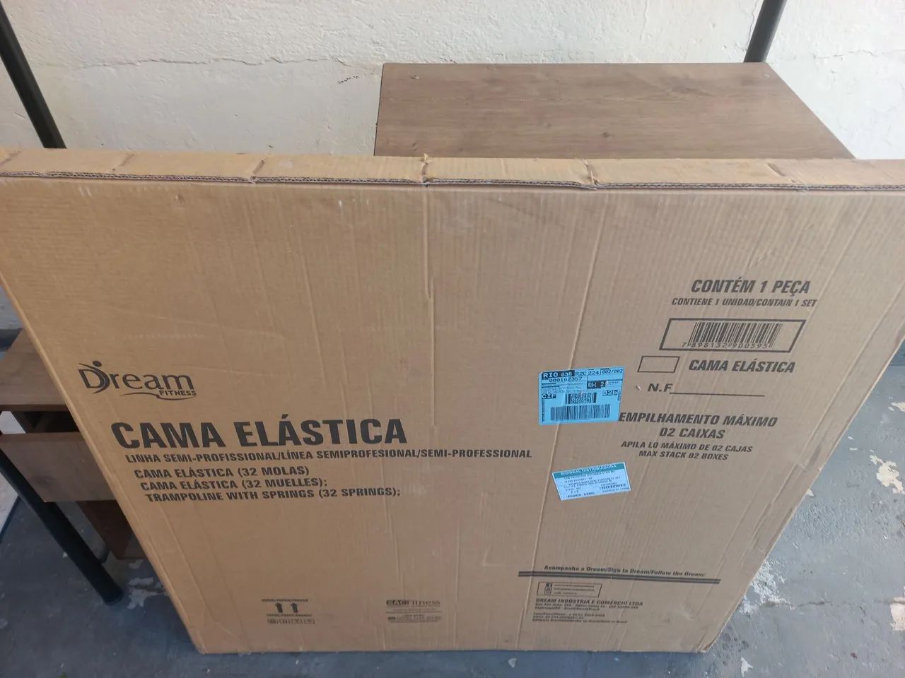 Cama Elástica Dream Fitness Semi-Profissional 32 Molas