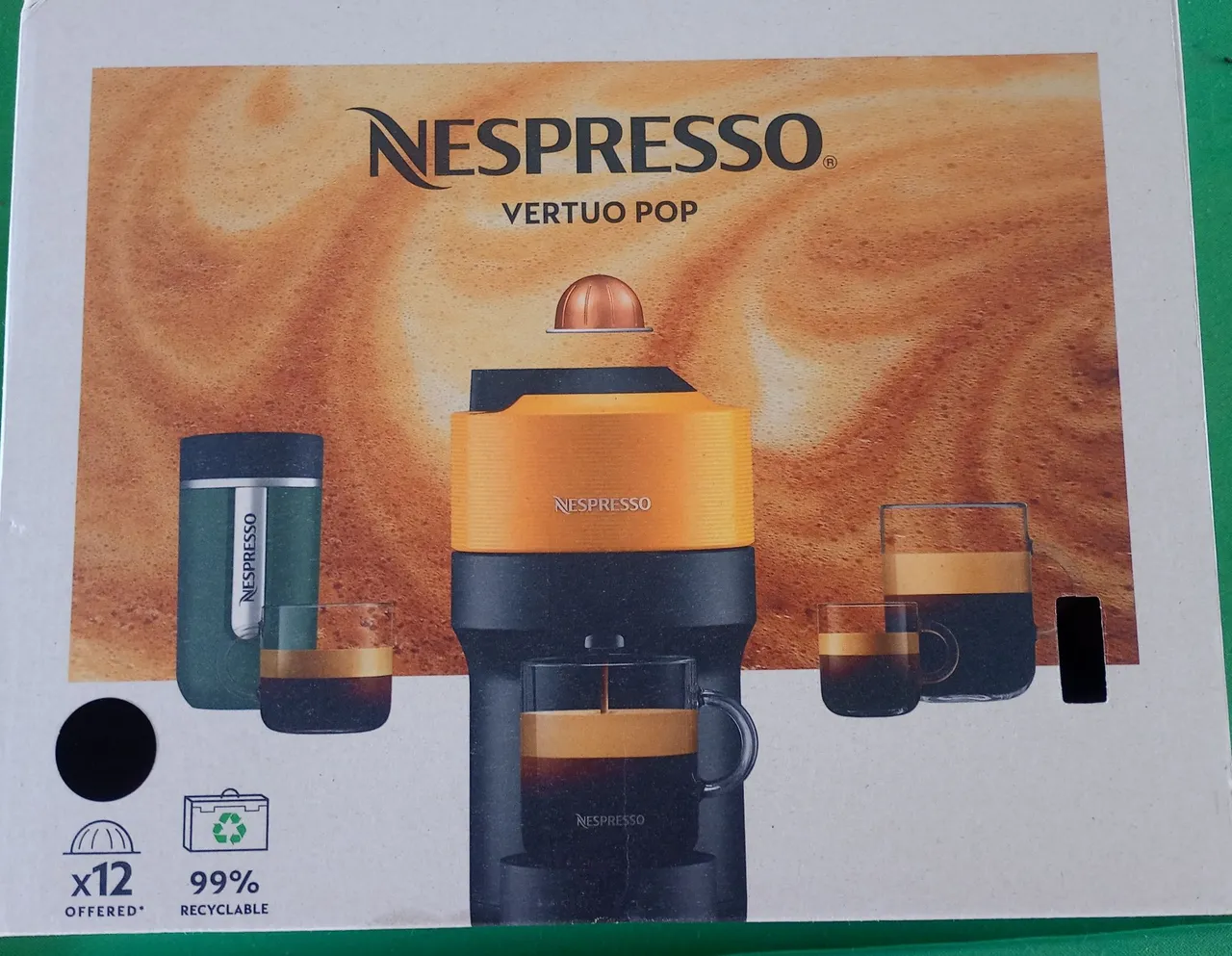 Máquina de Café Nespresso Vertuo Pop - Nova - Preço Imperdível!