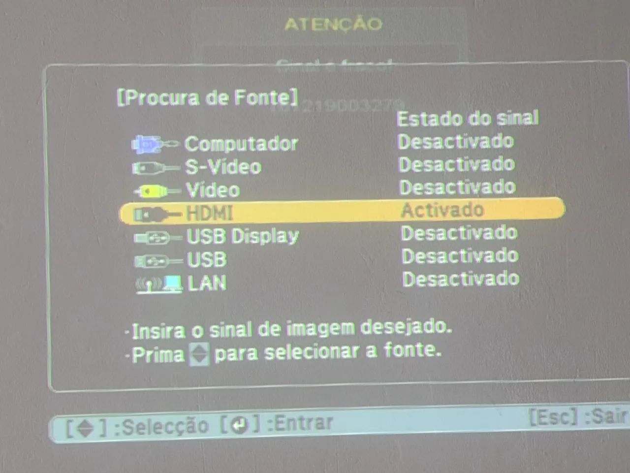 Projetor Power Lite S18 -  Excelente estado! - Foto 4