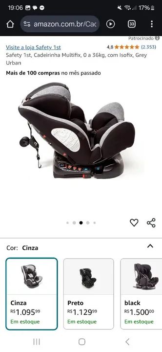 Cadeirinha de carro para bebê - Foto 3