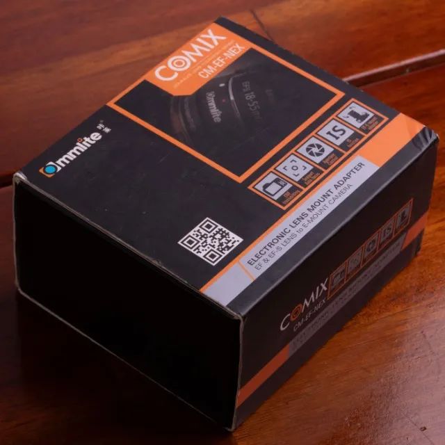 Adaptador Eletrônico Commlite (Lente Canon EF p/ Sony E) | Suporte AF-S - Foto 2