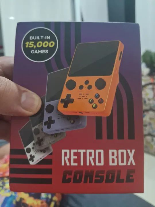 Console Retro Box com 15.000 jogos!