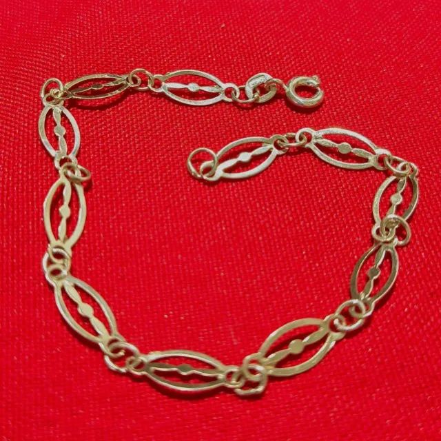 Pulseira Feminina de Prata Polida - Foto 4