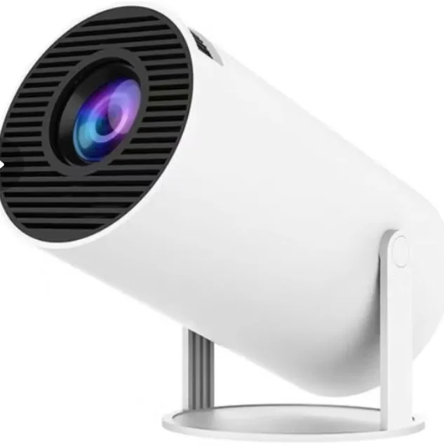 Projetor Portátil LED Branco - Alta Definição