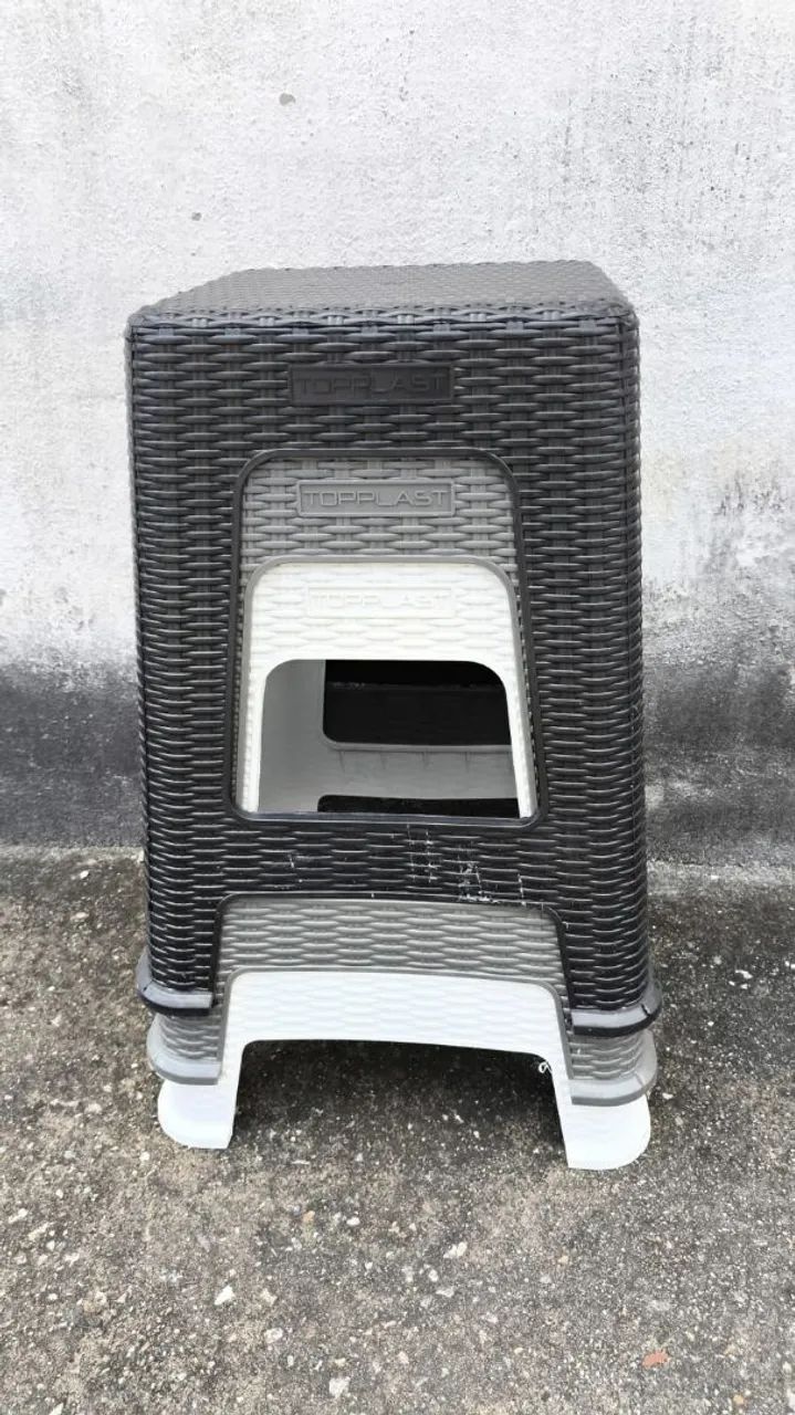 Banquetas de plástico para comércio - Foto 4