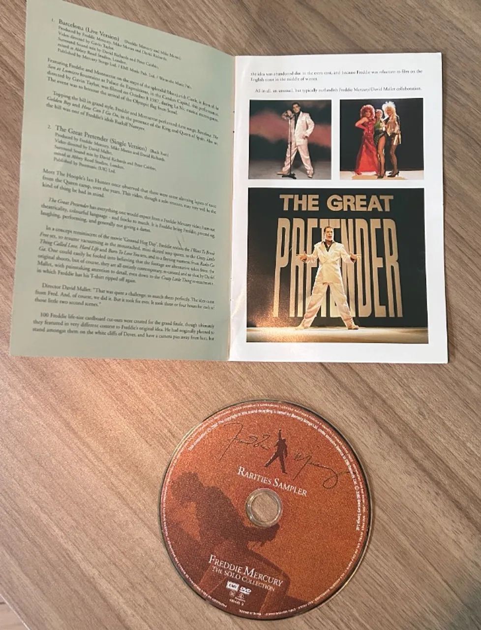 DVD FREDDIE MERCURY THE VIDEO COLLECTION - Foto 3