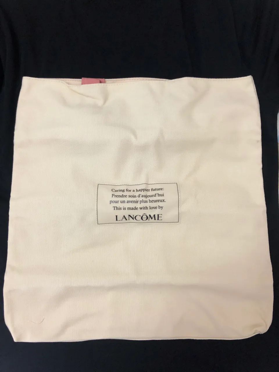 Sacola bolsa Lancôme nova e original, com plástico 