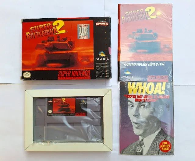 Super Battletank 2 Original CIB Completo Super Nintendo