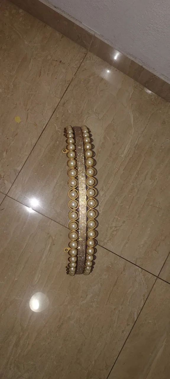 Dossel de pérolas e strass  - Foto 2