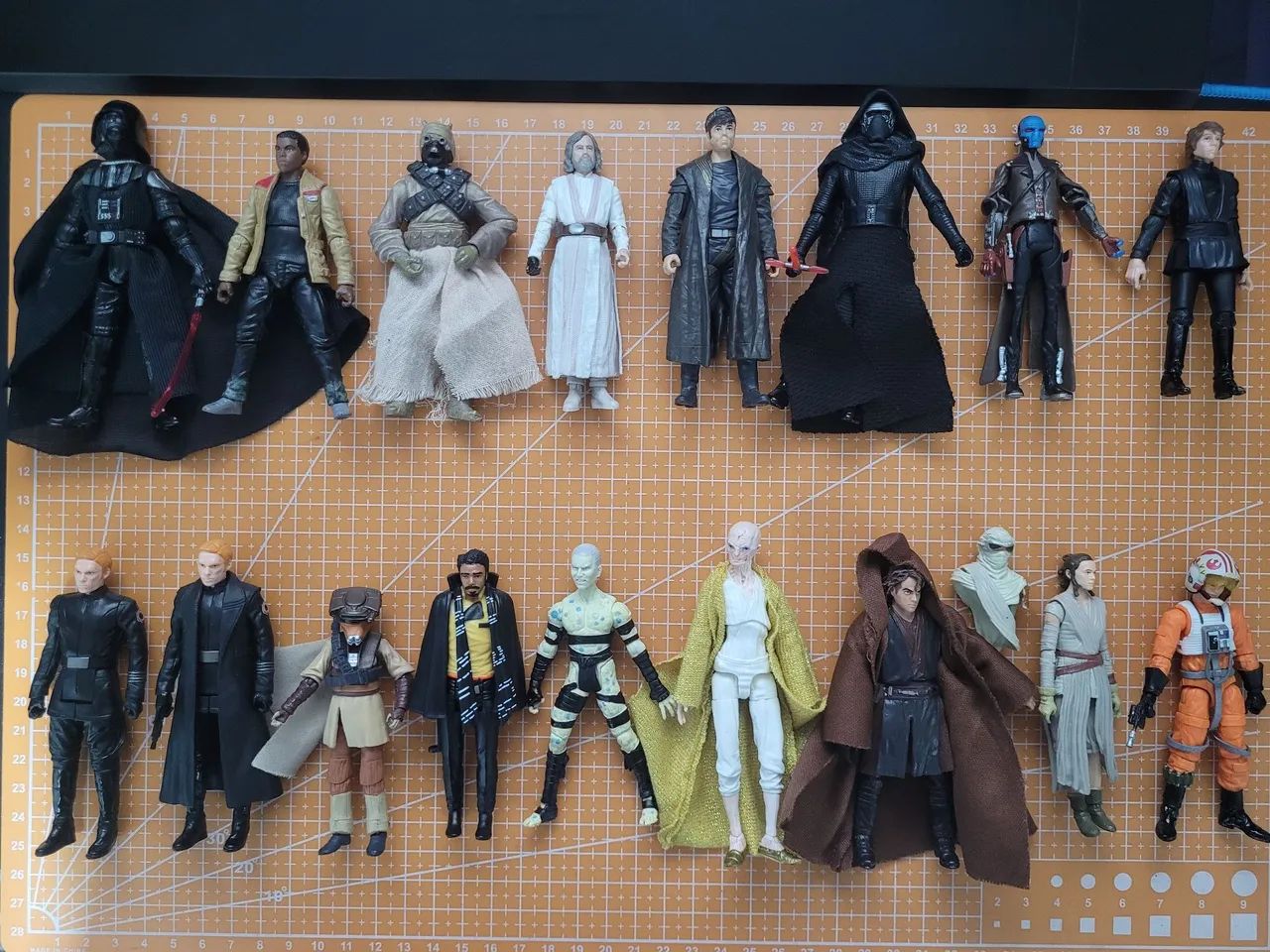 Coleção de Action Figures Star Wars 3,75