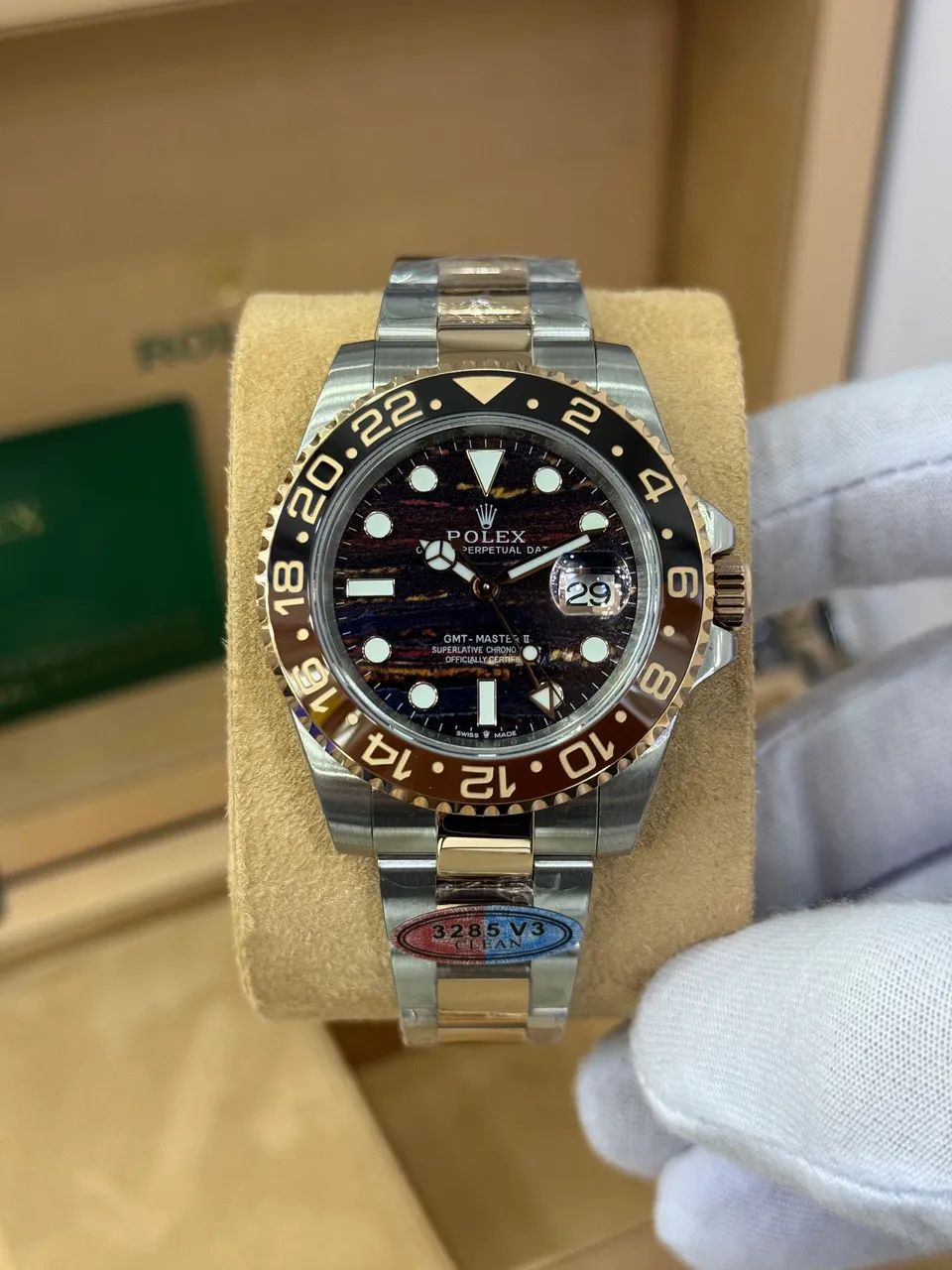 Relógio Rolex GMT 2025 Clean