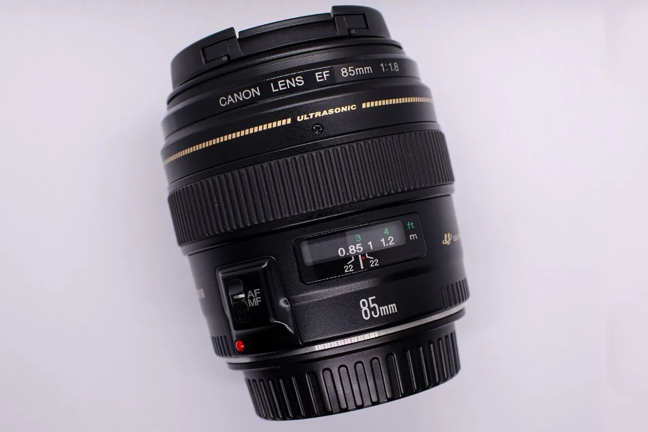 Lente Canon Ef 85 mm f 1/8 - excelente estado de conservação 