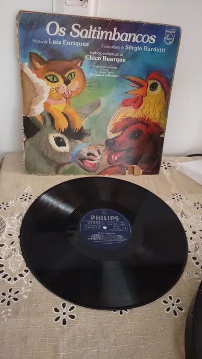 LP Disco de Vinil Os Saltimbancos 