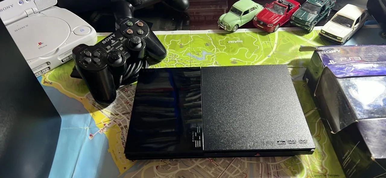 Ps2 slim pra venda e trocas ( 100%) entrego 