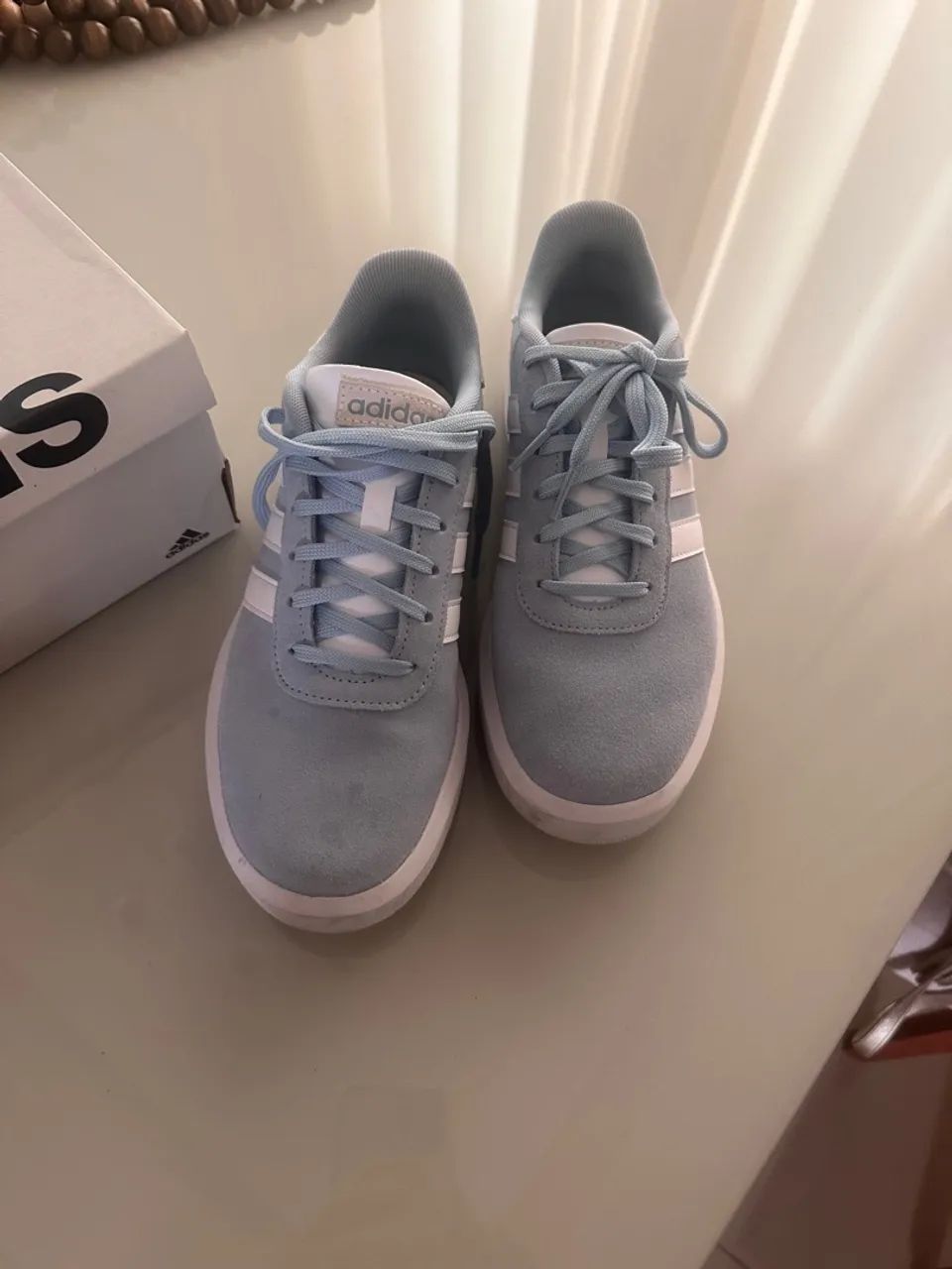 Tênis Adidas Azul Claro - Foto 2