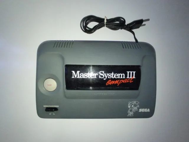 Console Sega Master System Compact III Ótimo Estado