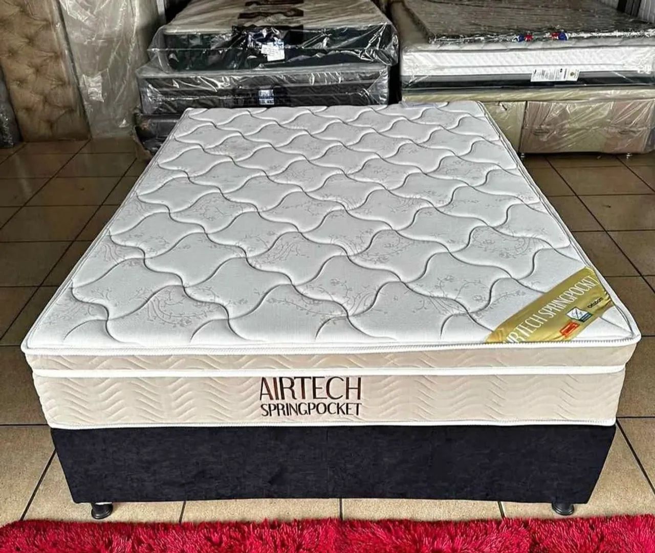 Cama Box Casal Airtech Springpocket