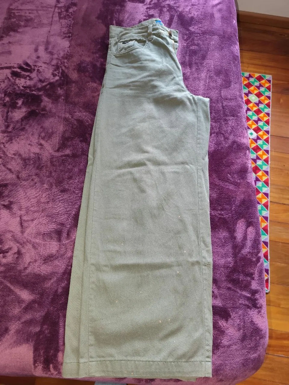 Calça verde casual