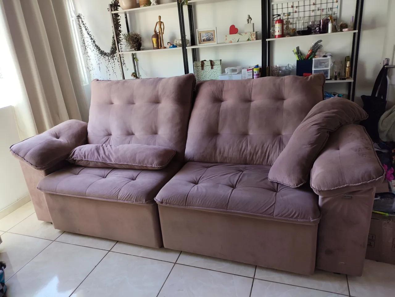 Sofá 3 lugares em ótimo estado 2,60