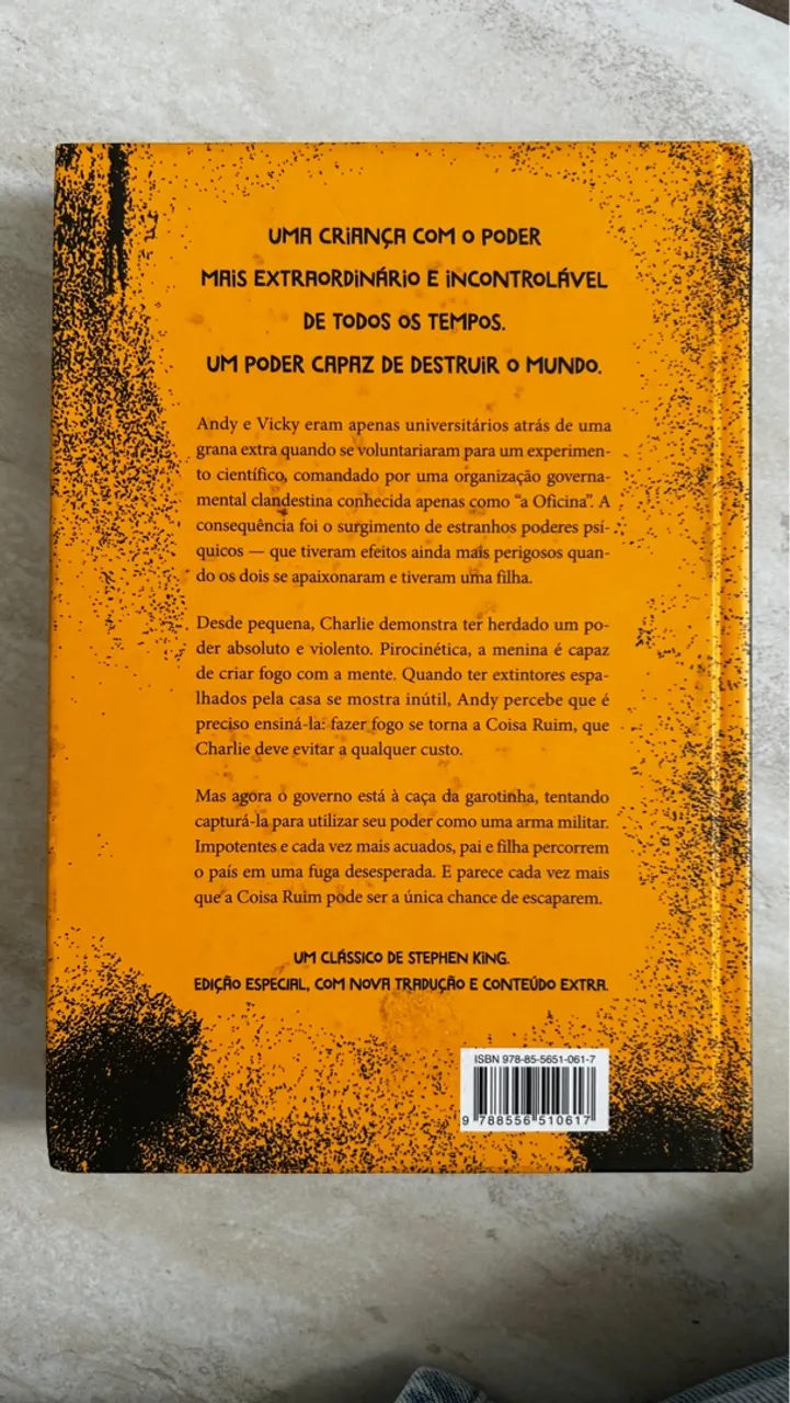 Livro - A Incendiária - Stephen King