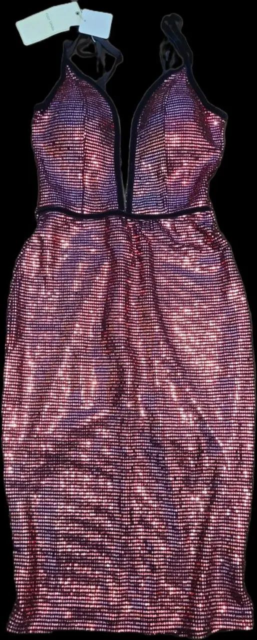 Vestido pink glamour 