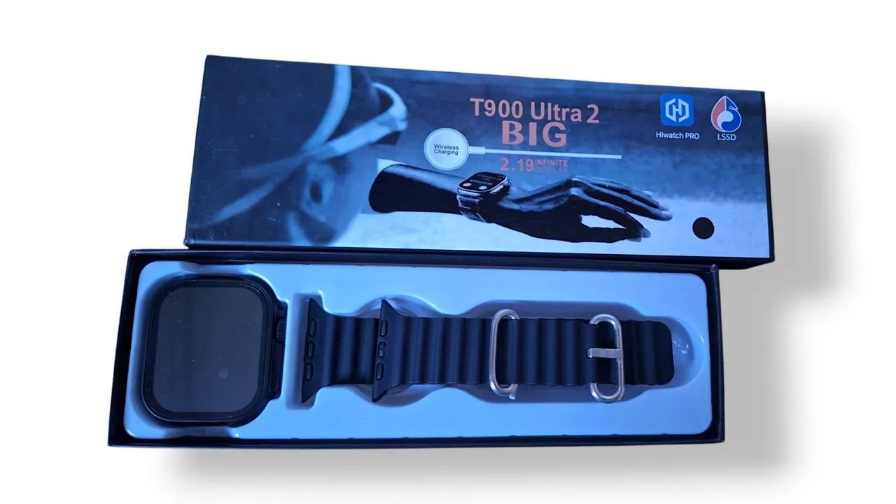 Smartwatch T900 Ultra 2 - Tela Grande, Bateria Monstruosa e o Melhor Custo-Benefício!! - Foto 5
