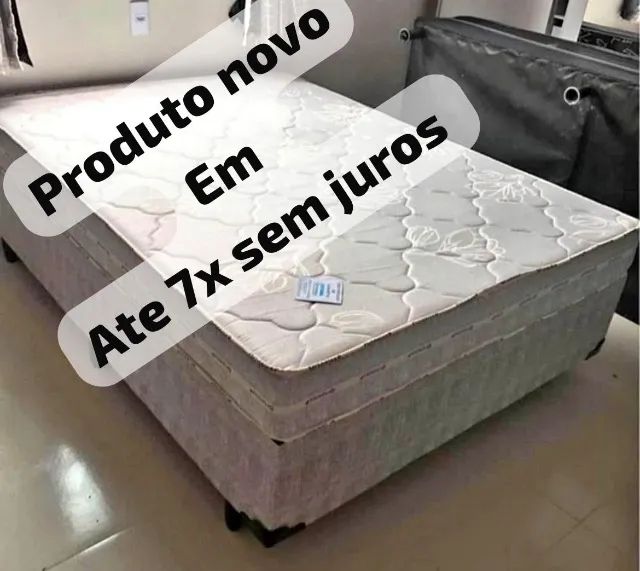 Cama box colchão d20 novo