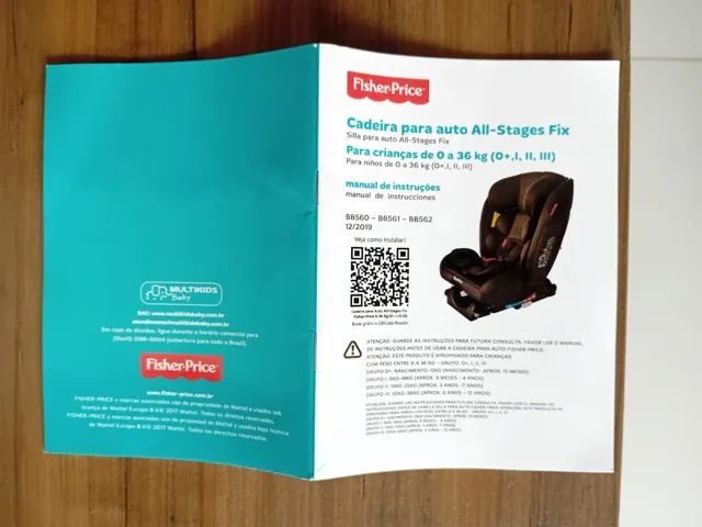 Cadeira infantil Fisher Price Isofix - Foto 2