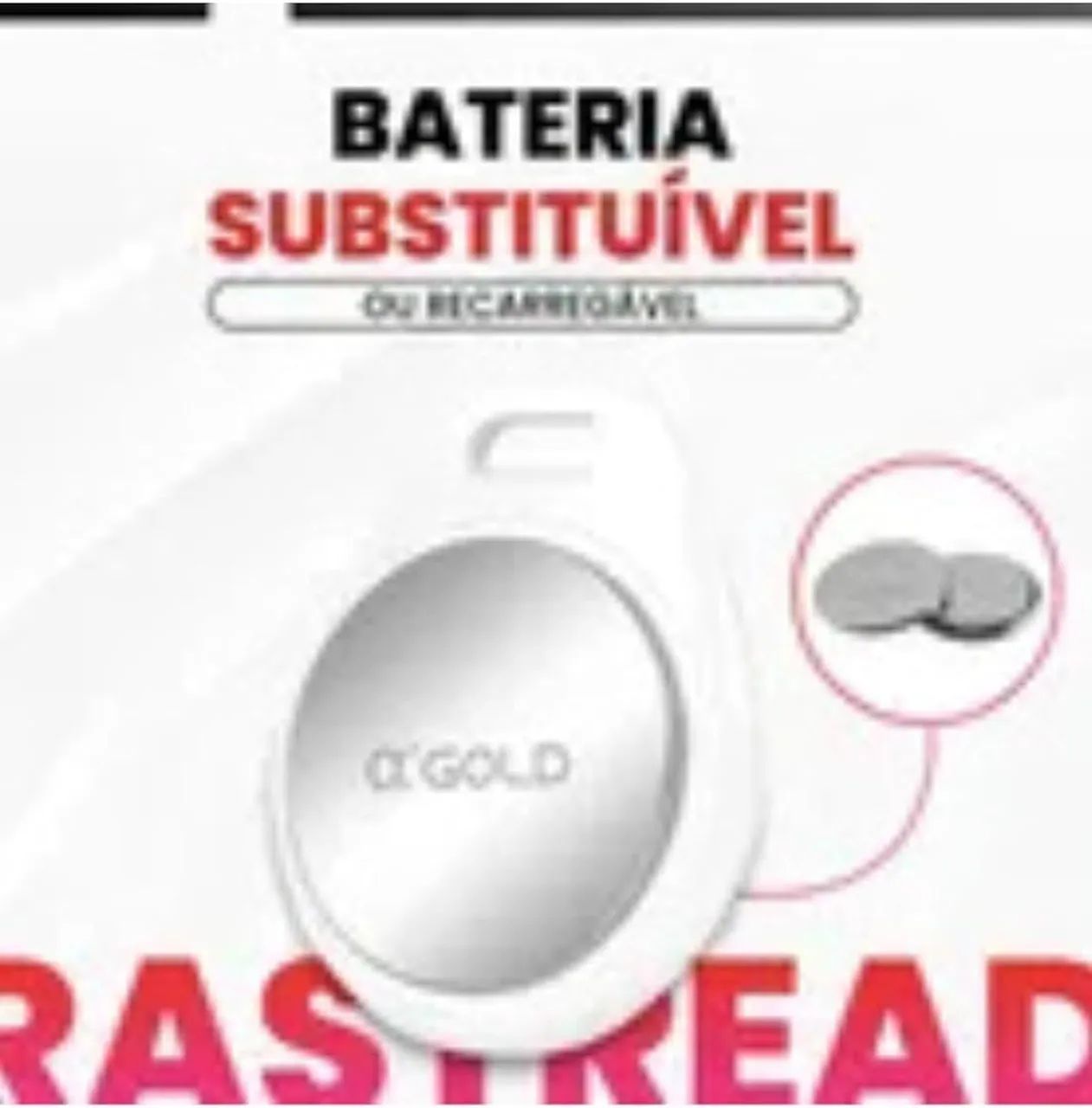 Rastreador Localizador Smart GPS Bluetooth - Chaveiro Antiperda para Celular, Chaves, Pets - Foto 3