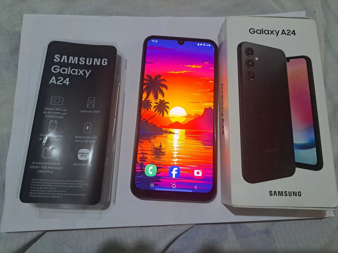 Vendo ou troco Samsung A24