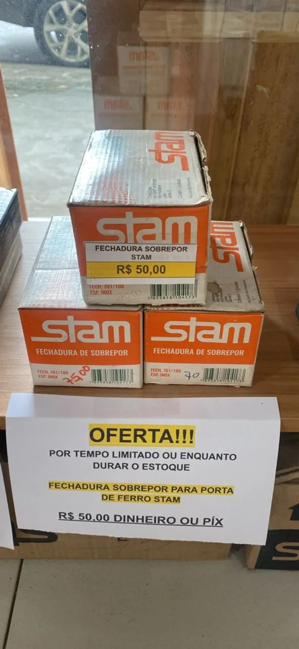 Fechadura sobrepor stam