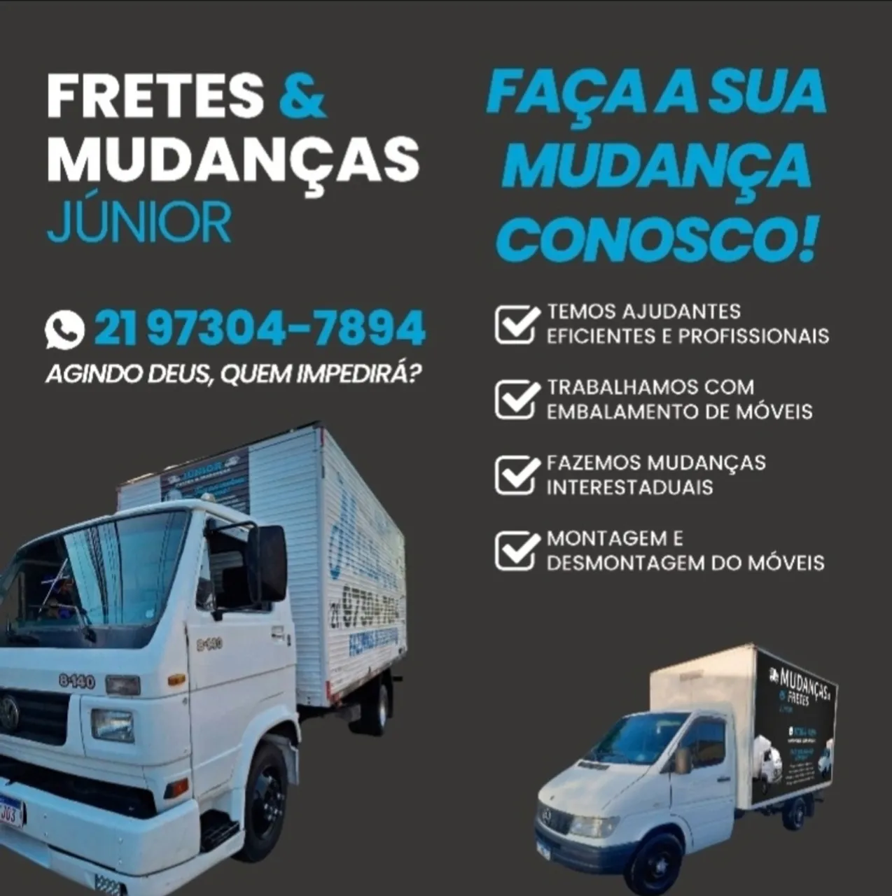 Mudanças e fretes