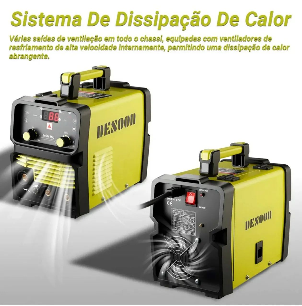 Maquina de solda mig sem gás  - Foto 2