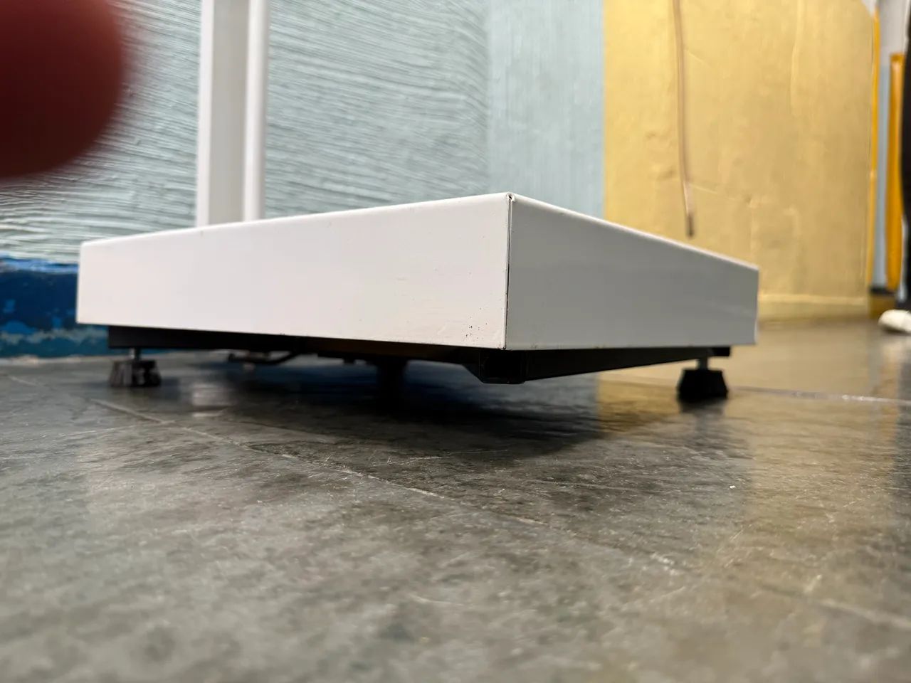 Balança Digital Welmy W200 até 200kg com Régua 2m - Foto 4