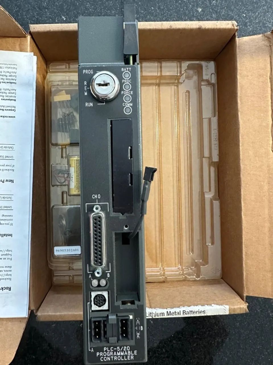 CPU Allen Bradley 1785-l20B/E - Novo - Foto 4