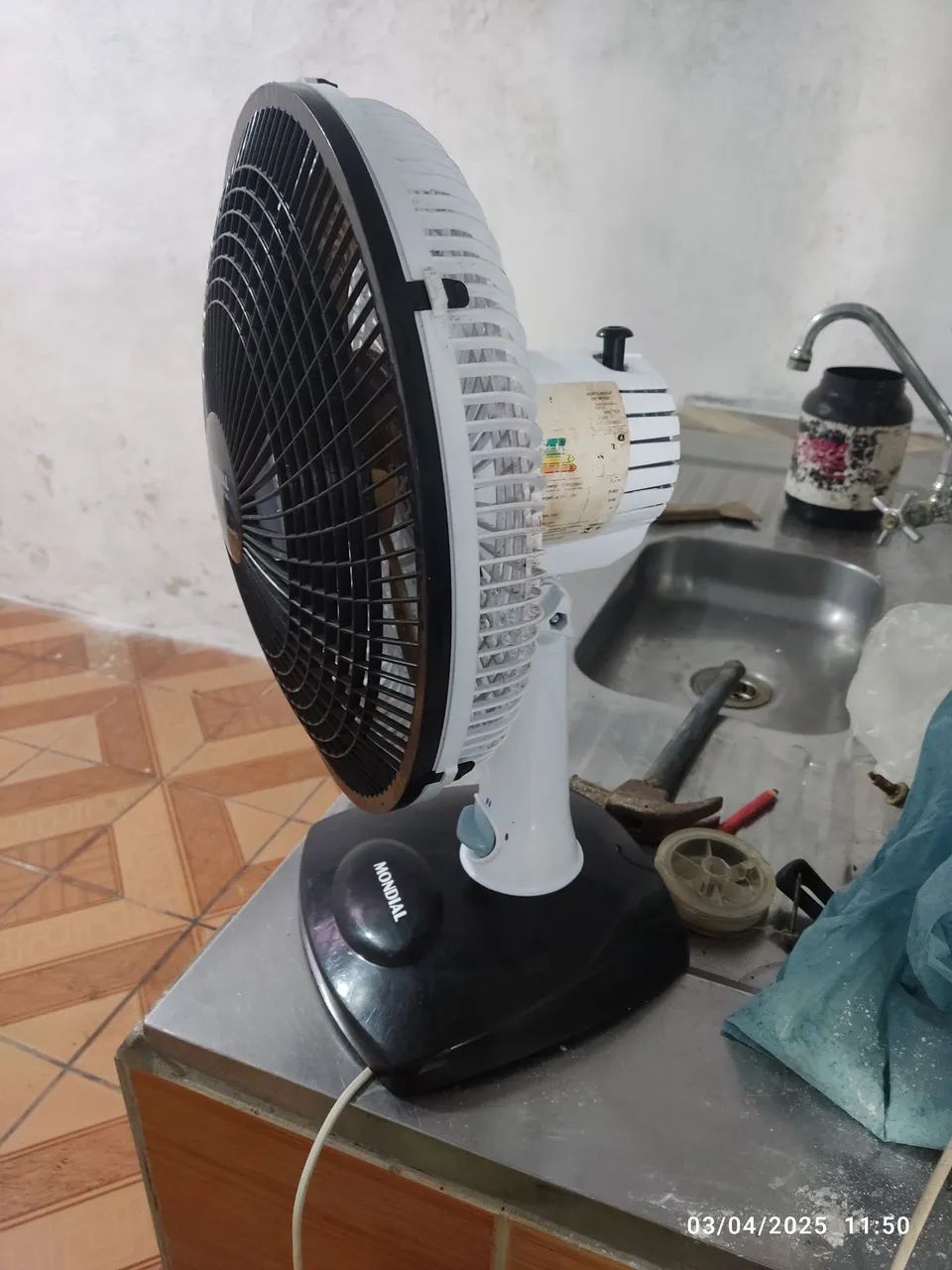 Ventilador de Mesa Mondial 110 volts forte 30 centímetros Votorantim  - Foto 2