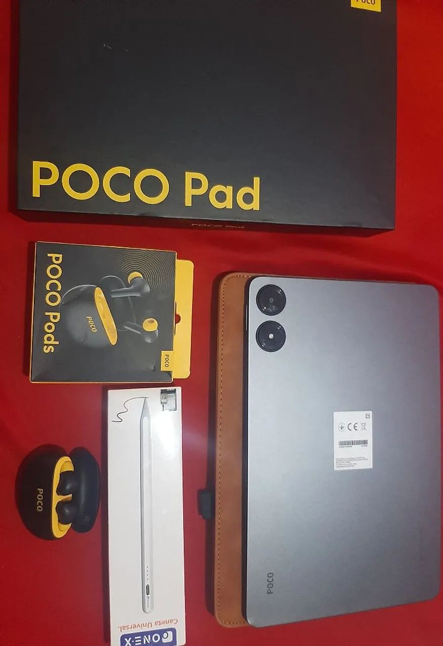 Tablet POCO Pad - muito NOVO e acessórios.  - Foto 3
