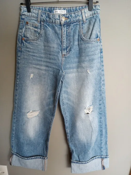 Calça jeans wide leg Zara tam 13-14. Pouco uso. Praticamente nova.