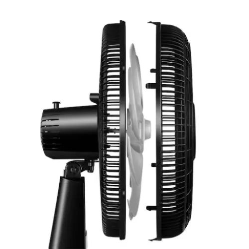Ventilador de Mesa 40cm Mondial Turbo com 8 Pás, 3 Velocidades - Preto e Prata - 110V - Foto 3