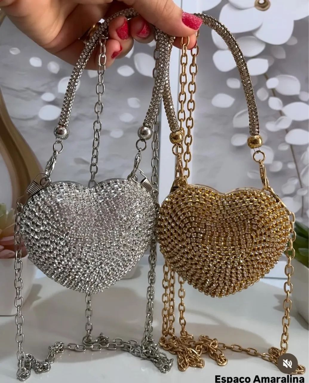 Mini Bag de coração - Foto 4