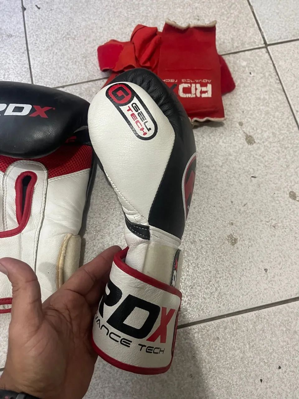 Luvas de Boxe RDX F1 - Advance Tech 14oz - Foto 5