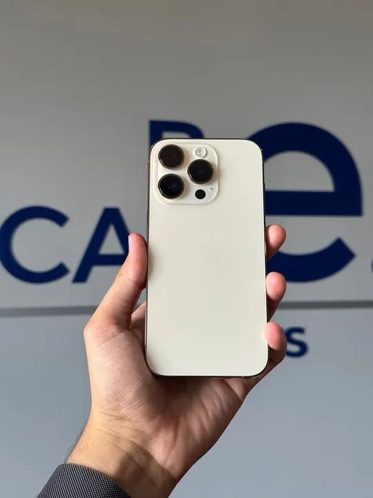 iPhone 14 Pro 128gb Dourado Loja física