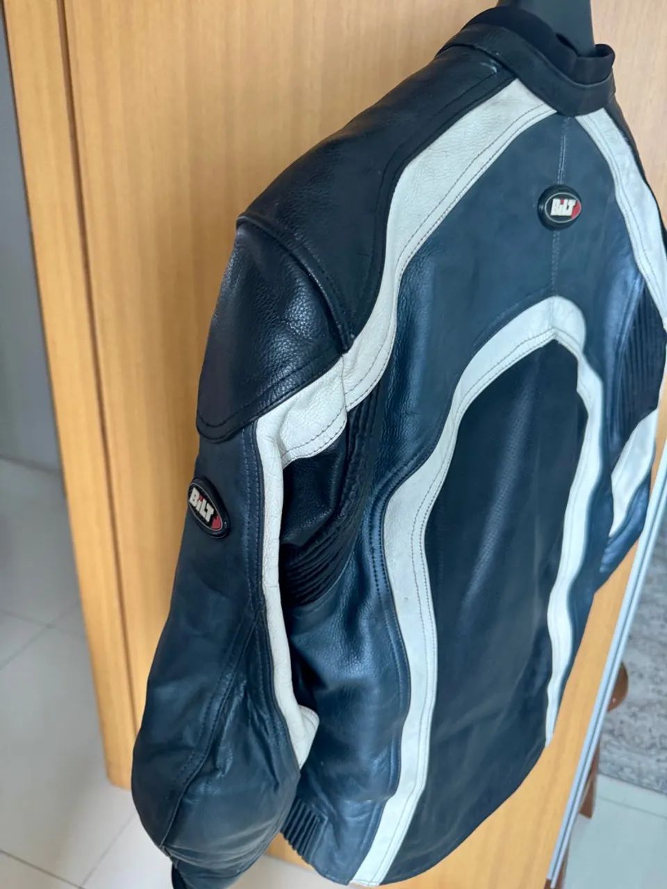 Jaqueta de couro para moto - importada EUA - Foto 3