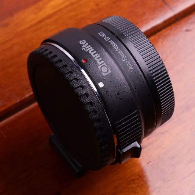 Adaptador Eletrônico Commlite (Lente Canon EF p/ Sony E) | Suporte AF-S - Foto 3