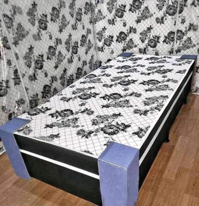 Cama box Solteiro D20 - Super promoção