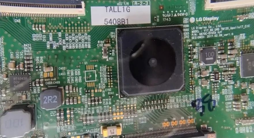Placa T-con 6870c - Tv Lg 60uj6585 Testada - Foto 4